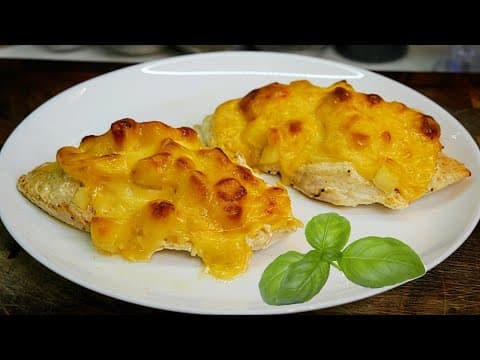 Куриная грудка с ананасами